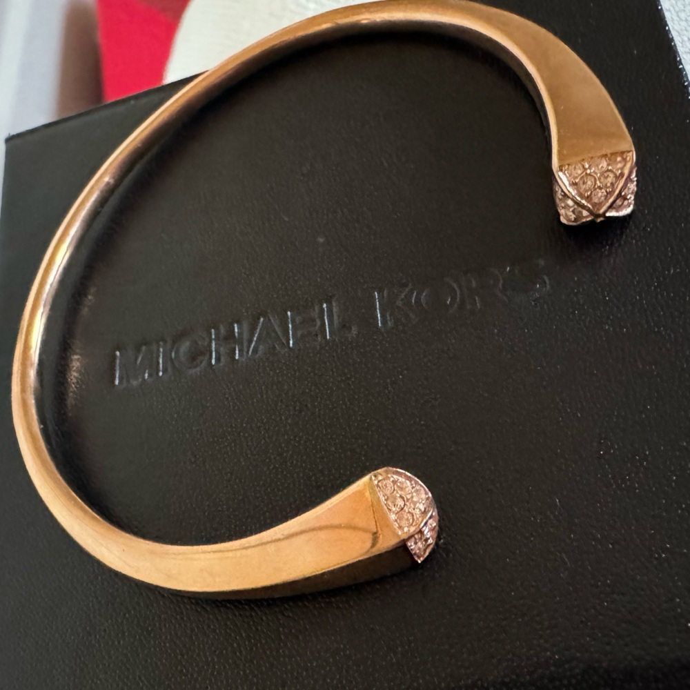 Michael Kors Rose Gold Open Bangle